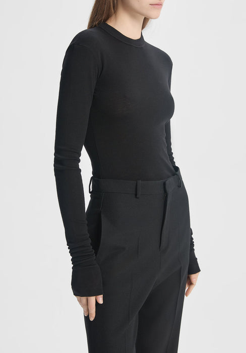 Long-sleeve Jersey Wool