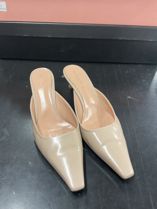 Lindsay leather mules