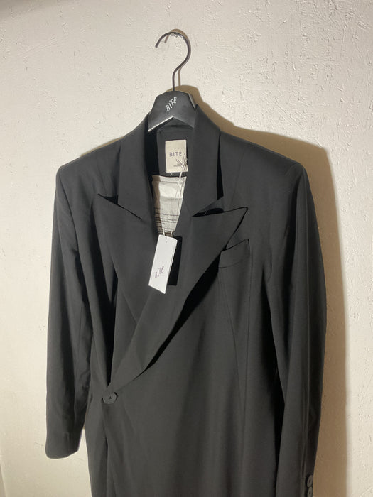 Black Long Blazer Coat