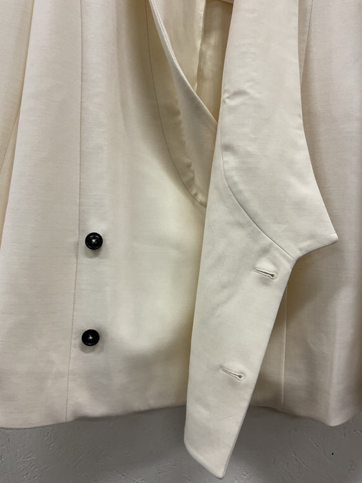 White Wool Suit Jacket