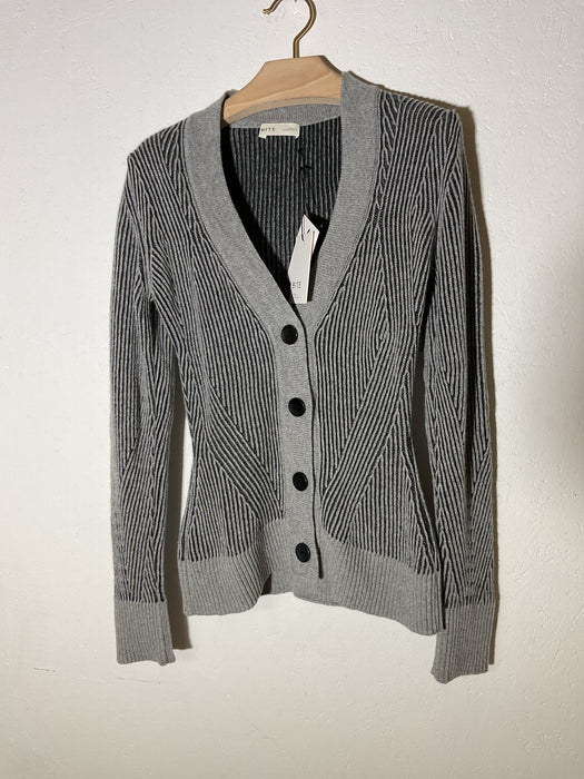 Cashmere Rib Cardigan