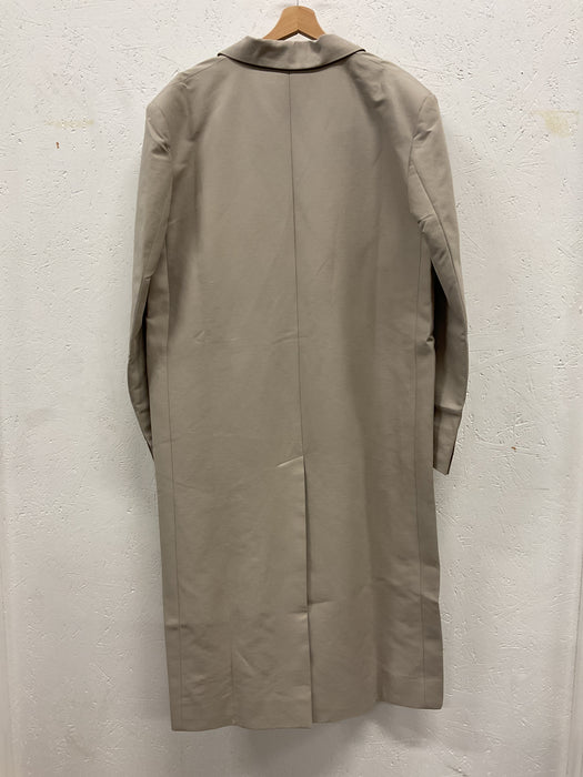 Wool/Cotton Long Coat