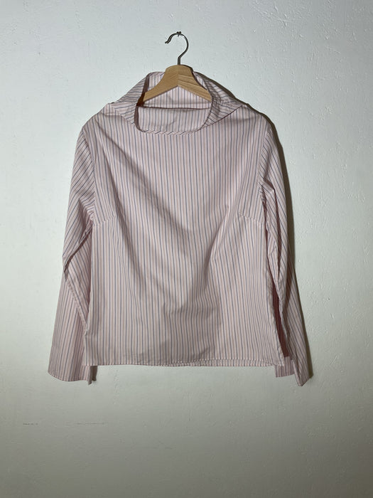 Cotton Shirt with Neck Collar