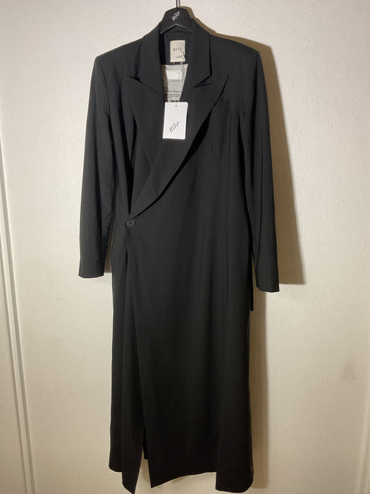 Black Long Blazer Coat