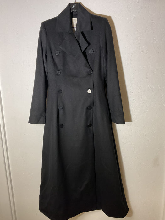 Doublebreasted Soft Wool Coat