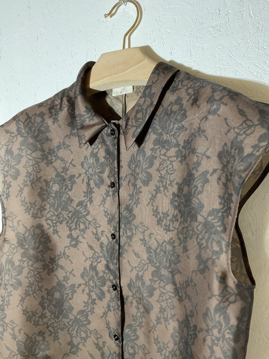 Lace Organza top