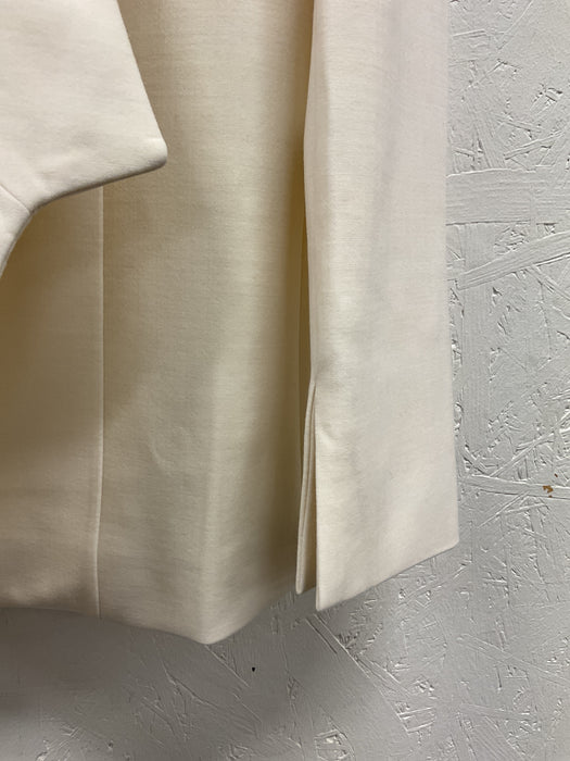 White Wool Suit Jacket