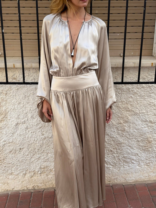 Paula Dress Champagne