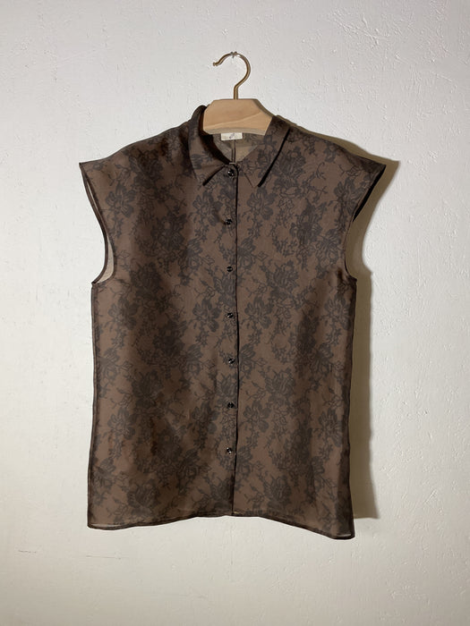 Lace Organza top