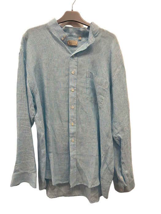 Linen Shirt Without Collar