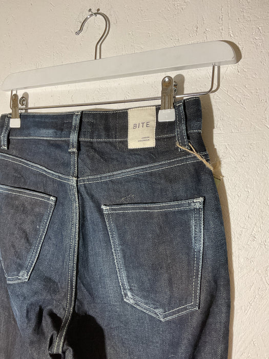 Boyfriend Fit Denim Dark Blue