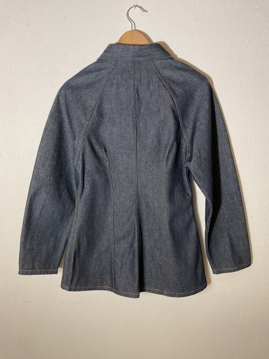 Curved Denim Shirt