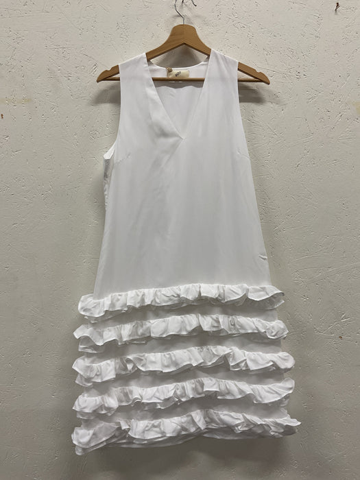 Poplin Frill Dress