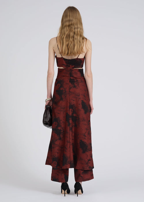 Jacquard Aquilone Strap Dress