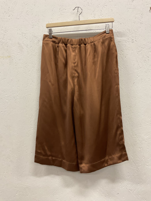 Cut Silk Shorts