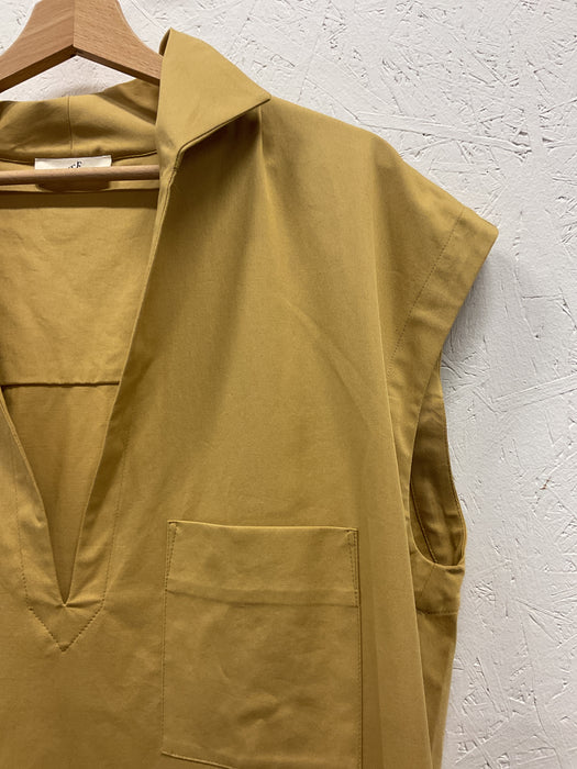 Sleeveless Cotton Dress