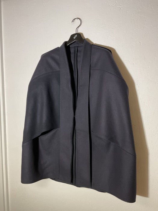 Wool Tailored Ponchojacket