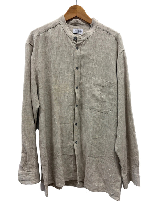 Linen Shirt Without Collar