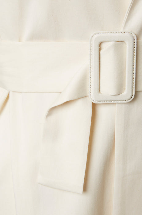 Cotton Buckled Dress