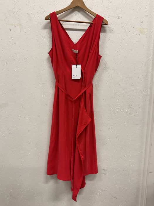 Mid Wrap Silk Dress