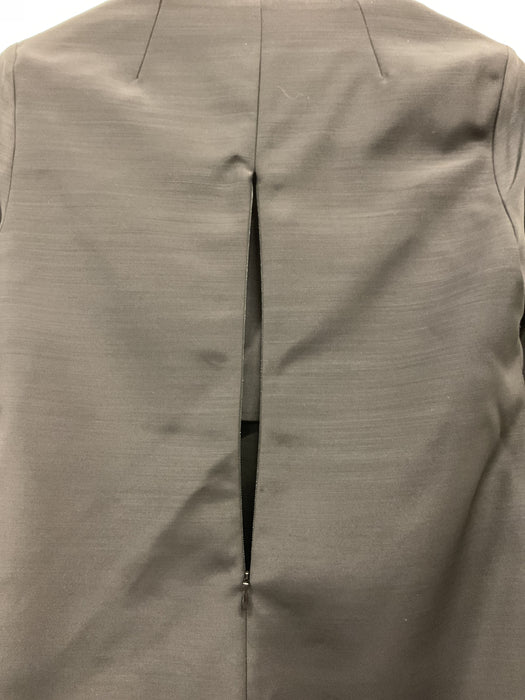 A-line Wool/Silk Dress with Pockets