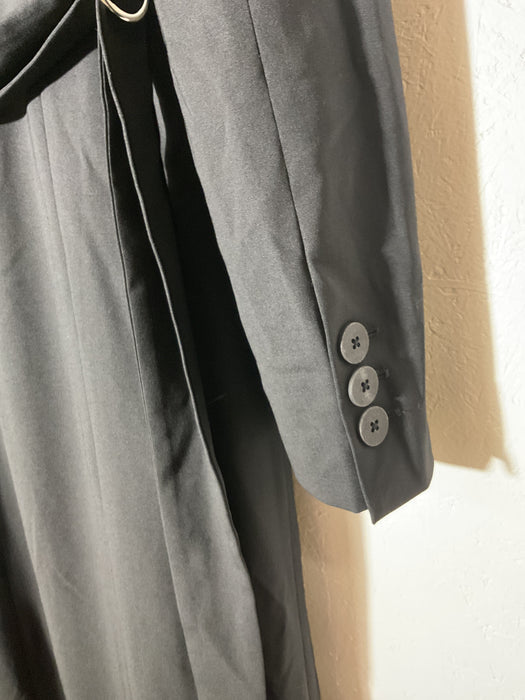 Black Long Blazer Coat