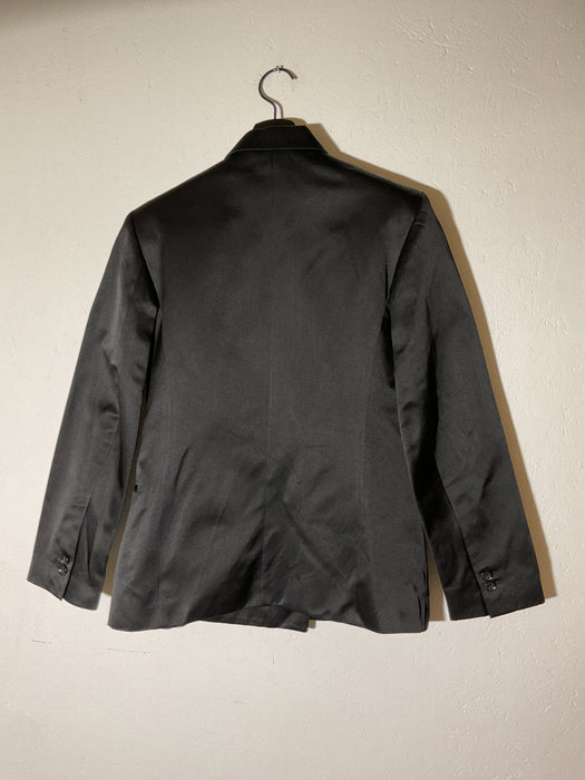 Silk/Cotton Suit Jacket with Embroidery