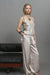 Carla Satin Top Champagne