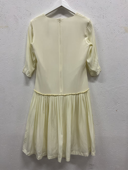 Sheer Long-sleeve Dress