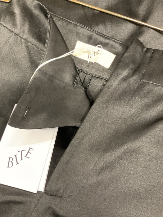 Silk/Cotton Trousers with Embroidery