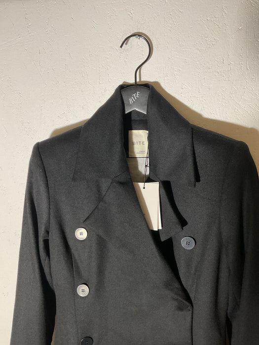 Doublebreasted Soft Wool Coat