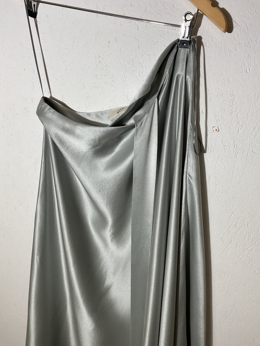 Solstice Poncho Silk Dress