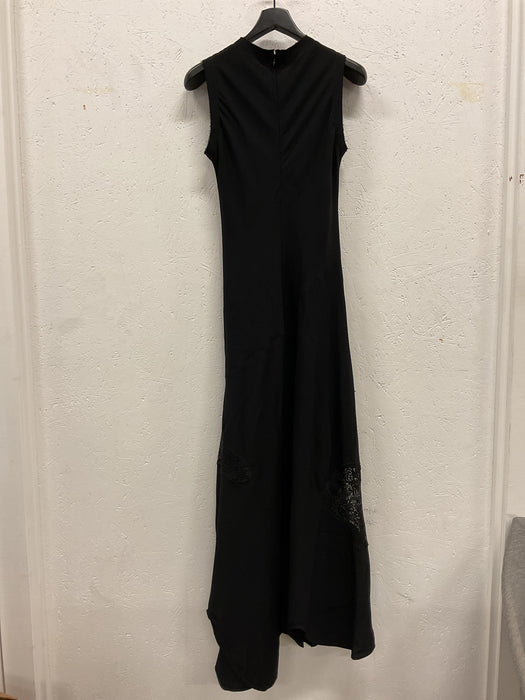 Black Dress with Lace Bottom