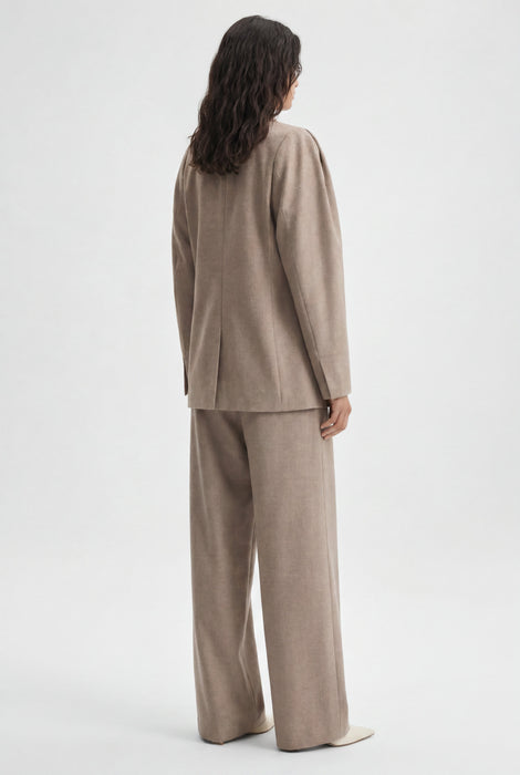 Sculpted Sleeve Suit Jacket