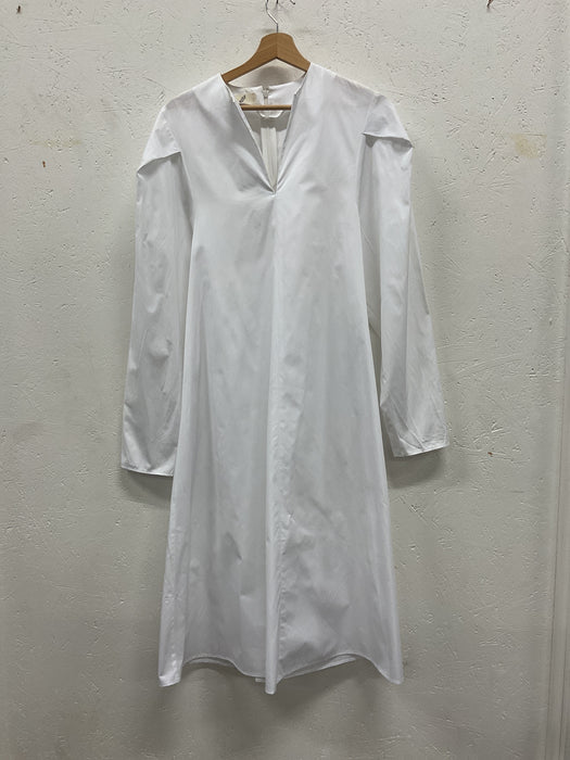 White Poplin Dress