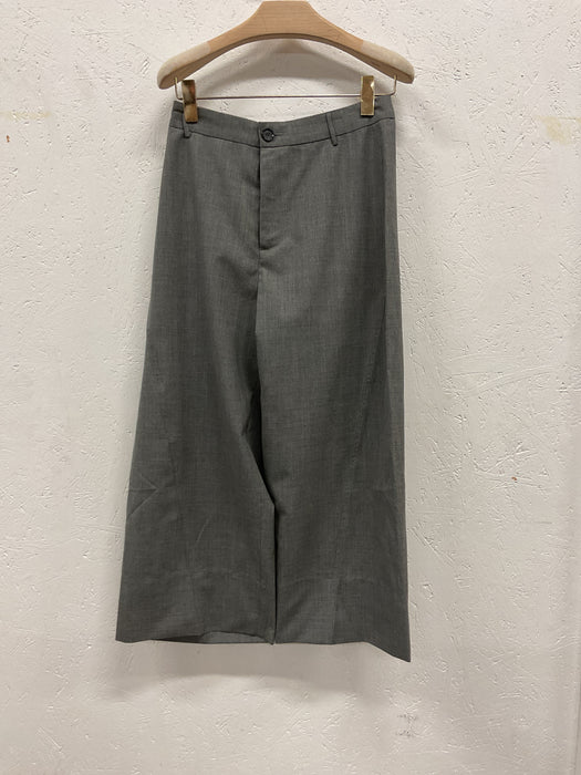 Cropped Wool Trousers