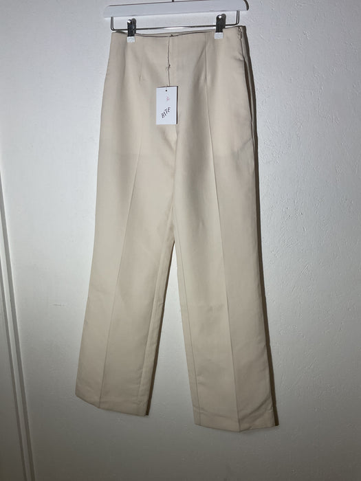 Straight Wool Trouser
