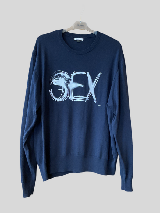 Knitted Sweater Sex Black