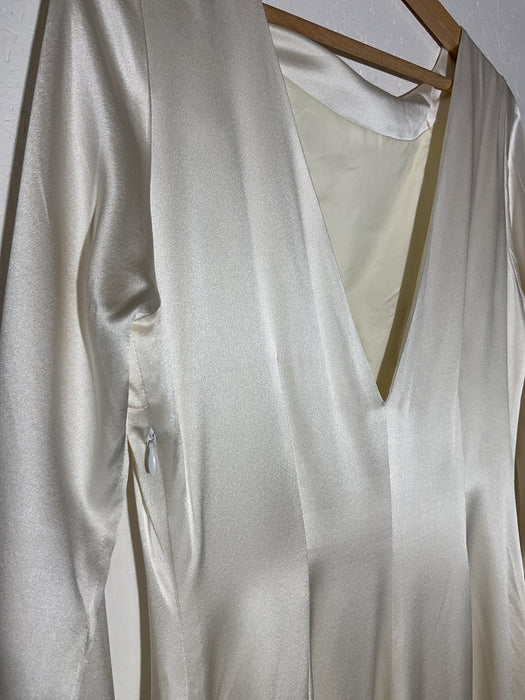 Occation Long Silk Dress