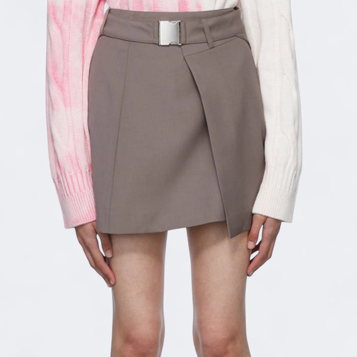 Lynn Taupe Skirt