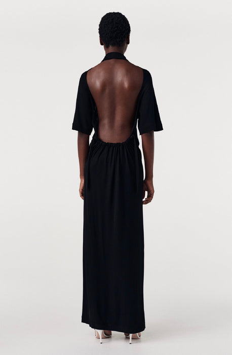 Naked Back Jersey Dress
