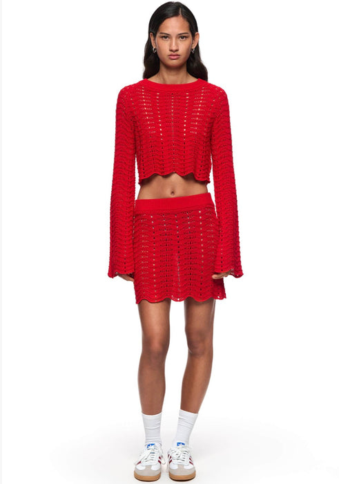 Crochet Mini Skirt