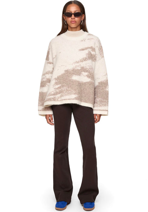 Jacquard Faded Knit