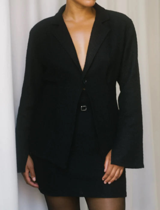 Malena Blazer Black