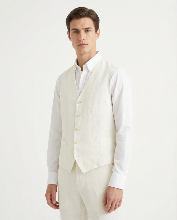 Linen Vest