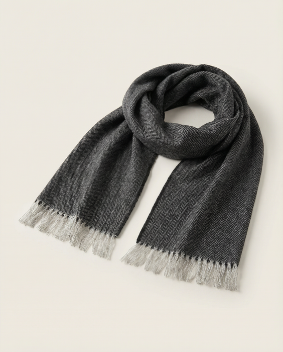 Herringbone Suit Scarf