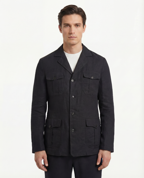 Safari Linen Overshirt
