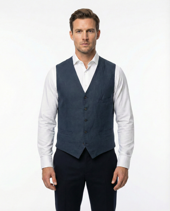 Linen Vest