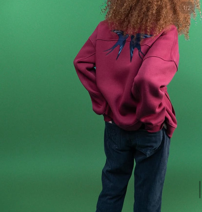 College Zip Sweatshirt