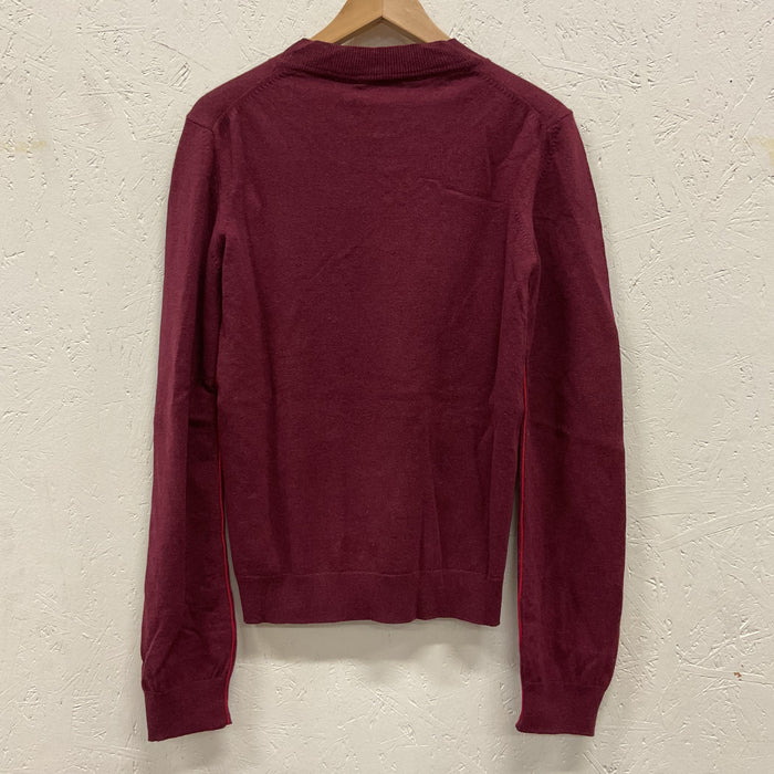 Burgundy cashmere sweater